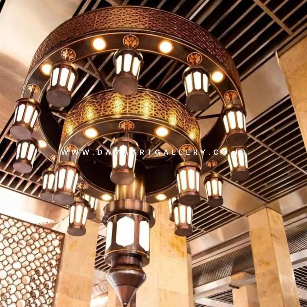 Lampu Nabawi Custom Material Tembaga